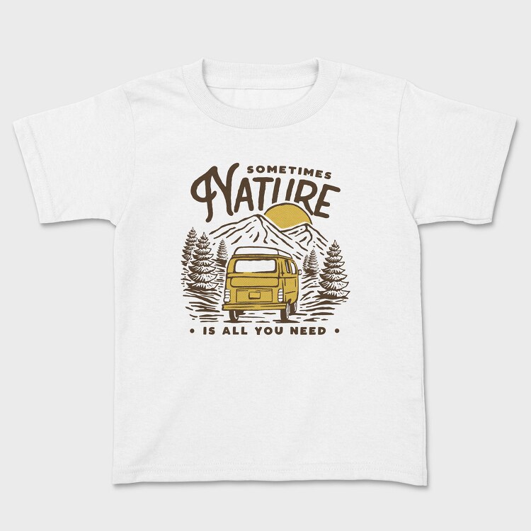 Sometimes Nature Van Life, Tricou Copii