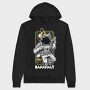 Space Banana Peace, Hanorac Oversize Barbati (Unisex)