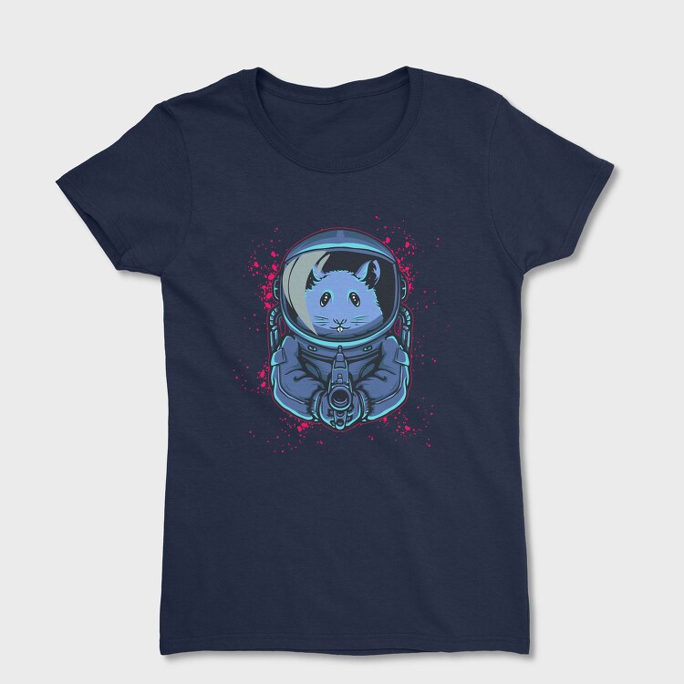 Space Cat Astronaut, Tricou Femei