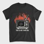 Burning Tv Era, Tricou Barbati (Unisex)