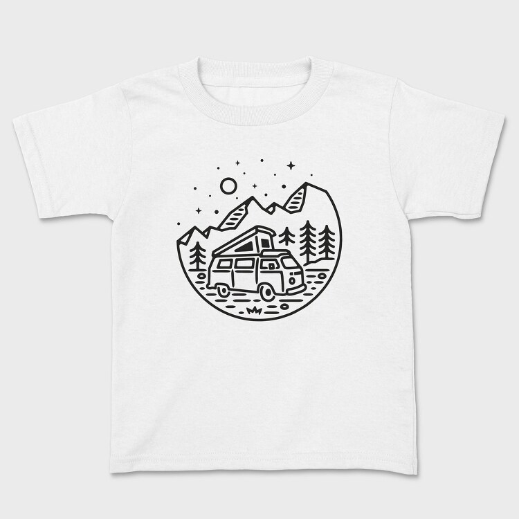 Camper Night Adventure, Tricou Copii