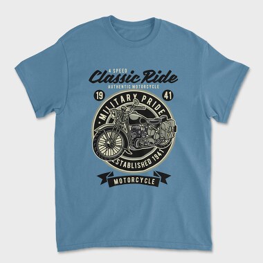 Classic Military Pride, Tricou Barbati (Unisex)