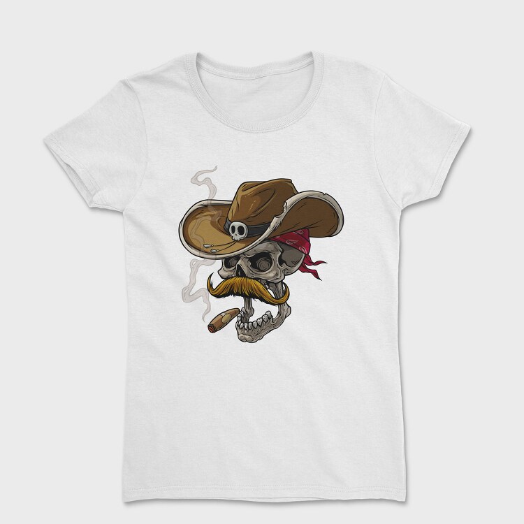Cowboy Skull, Tricou Femei