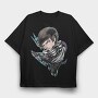 Dark Knight Strike, Tricou Oversize Barbati (Unisex)
