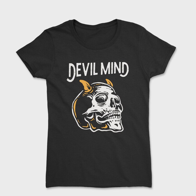 Devil Mind Cat, Tricou Femei