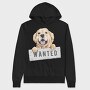 Dog Wanted Sign, Hanorac Oversize Barbati (Unisex)
