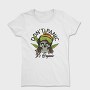 Dont Panic Weed Skull, Tricou Femei