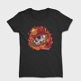 Firefighter Skull, Tricou Femei