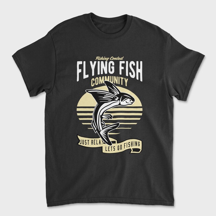 Fishing Contest Fish, Tricou Barbati (Unisex)
