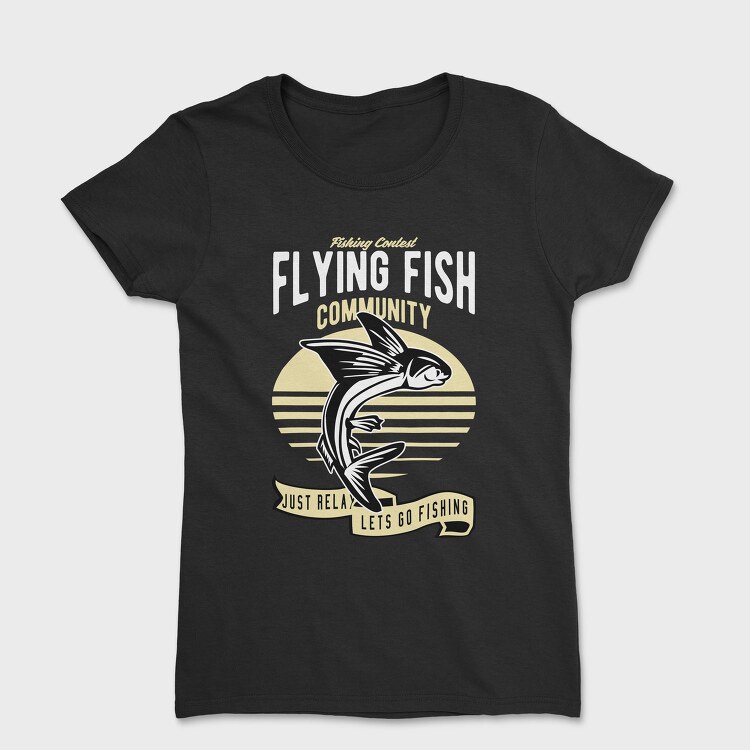 Fishing Contest Fish, Tricou Femei
