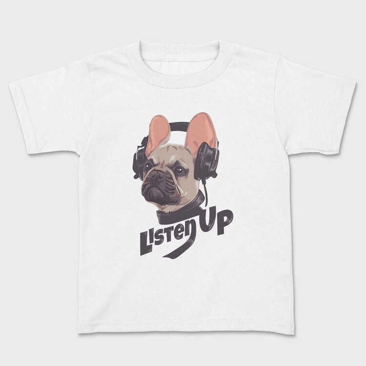 Frenchie Tunes Up, Tricou Copii
