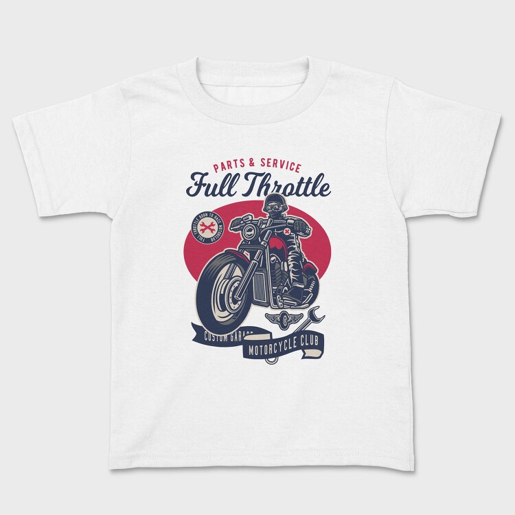 Full Throttle Garage, Tricou Copii