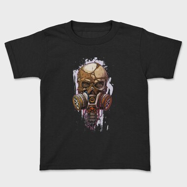 Gas Mask Skull, Tricou Copii