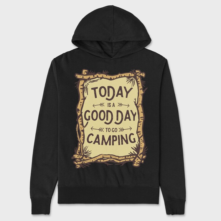 Good Day Camping, Hanorac Oversize Barbati (Unisex)
