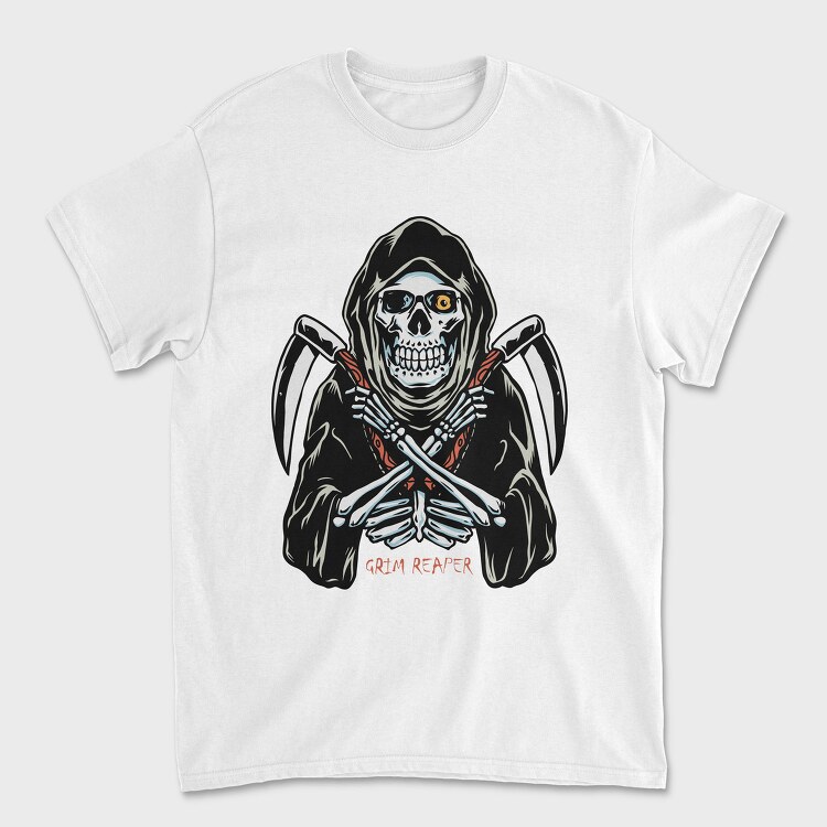 Grim Reaper Strike 1, Tricou Barbati (Unisex)