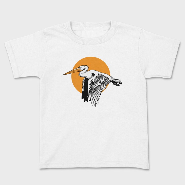 Heron Flight Sunset, Tricou Copii