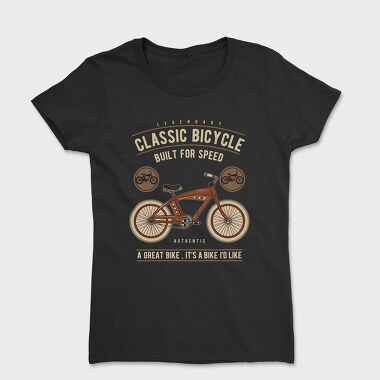 Legendary Classic Bicycle, Tricou Femei