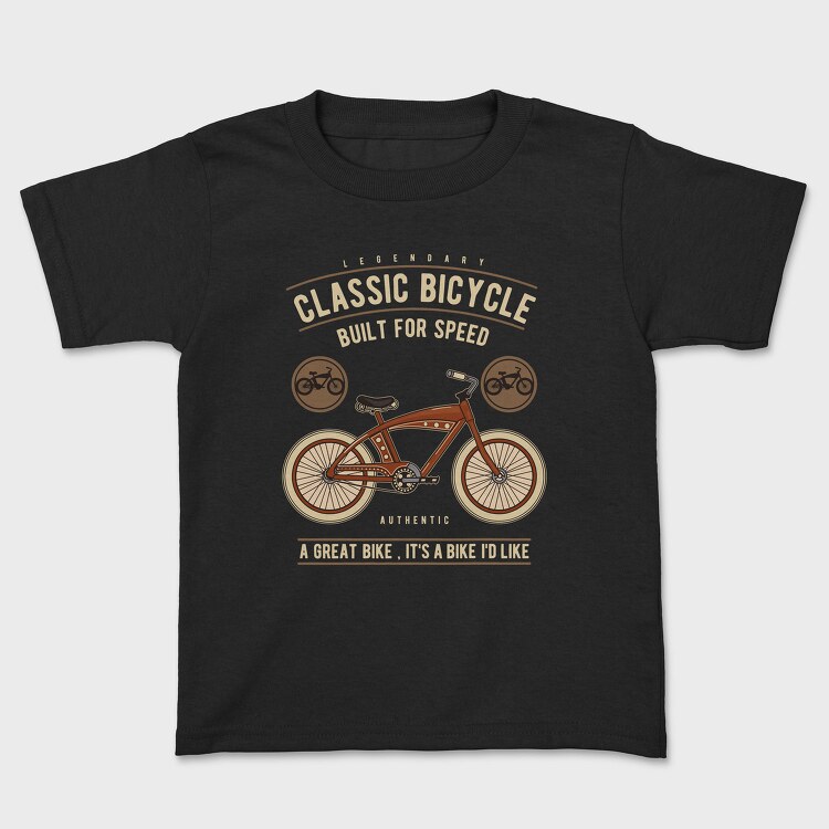 Legendary Classic Bicycle, Tricou Copii