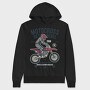 Motocross Rebel Race, Hanorac Oversize Barbati (Unisex)