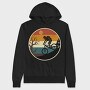 Mountain Bike Sunset, Hanorac Oversize Barbati (Unisex)