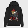 Ninja Street Fighter, Hanorac Oversize Barbati (Unisex)