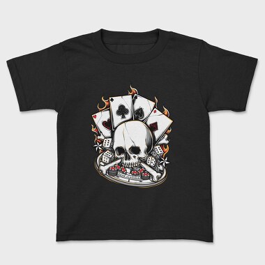 Poker Skull Bones, Tricou Copii