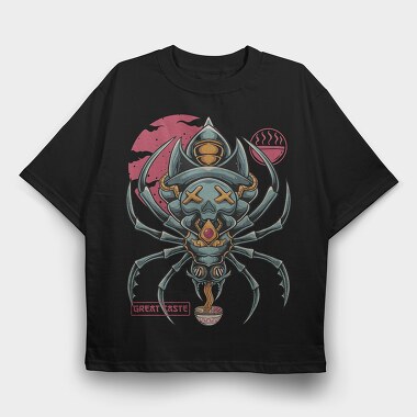 Ramen Beetle, Tricou Oversize Barbati (Unisex)