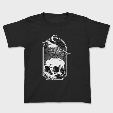 Raven Moon Skull, Tricou Copii