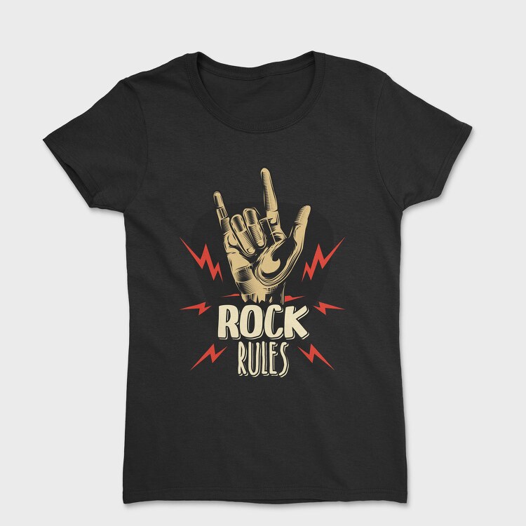 Rock On Rules, Tricou Femei