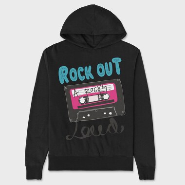 Rock Out Loud, Hanorac Oversize Barbati (Unisex)