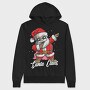 Santa Claus Cool, Hanorac Oversize Barbati (Unisex)
