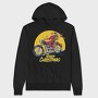 Santas Ride, Hanorac Oversize Barbati (Unisex)