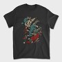 Skate Zombie, Tricou Barbati (Unisex)