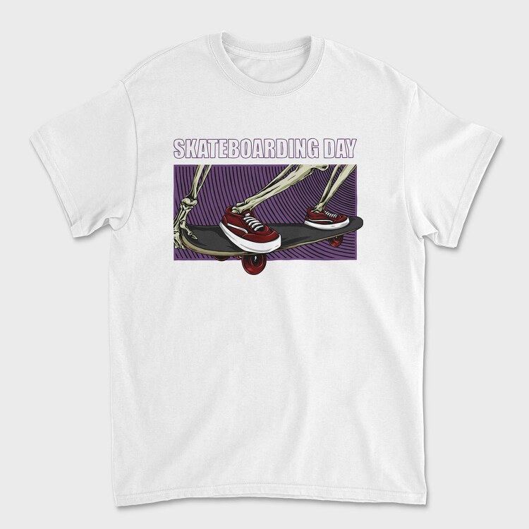 Skateboarding Day, Tricou Barbati (Unisex)