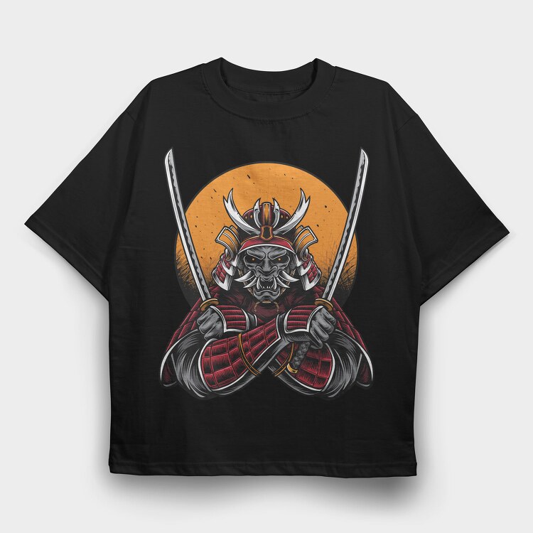 Swordsman Spirit, Tricou Oversize Barbati (Unisex)