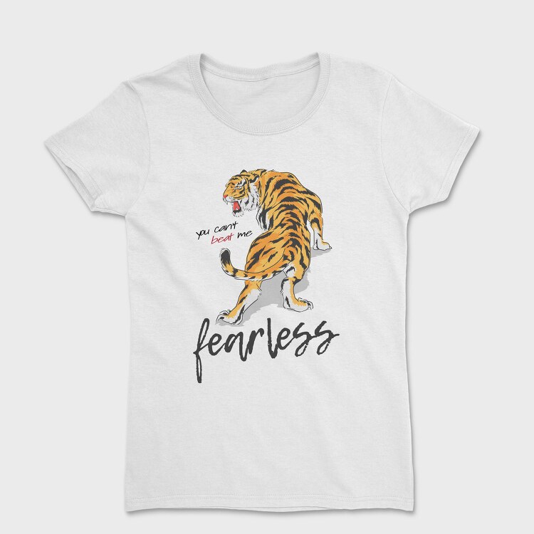 Tiger Roar Fearless, Tricou Femei