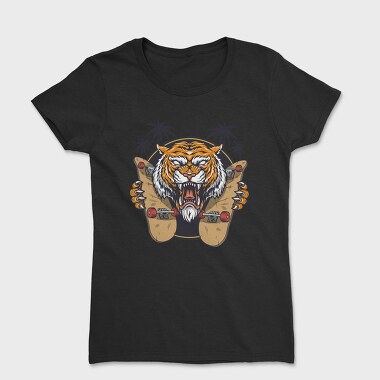 Tiger Skate Palm, Tricou Femei