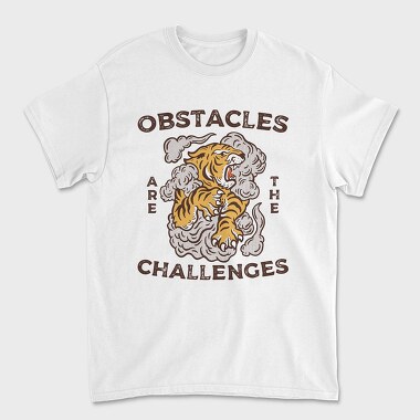 Tiger Smoke Challenges, Tricou Barbati (Unisex)