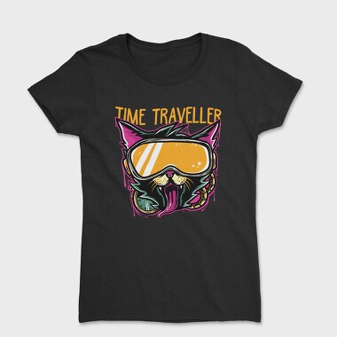 Time Traveler Cat, Tricou Femei