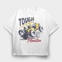 Tough Monster Truck, Tricou Oversize Barbati (Unisex)