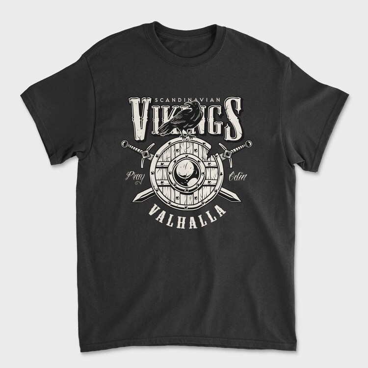 Viking Valhalla, Tricou Barbati (Unisex)