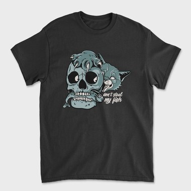 Zombie Fish Feast, Tricou Barbati (Unisex)