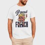 French Fries Peace, Tricou Barbati (Unisex)