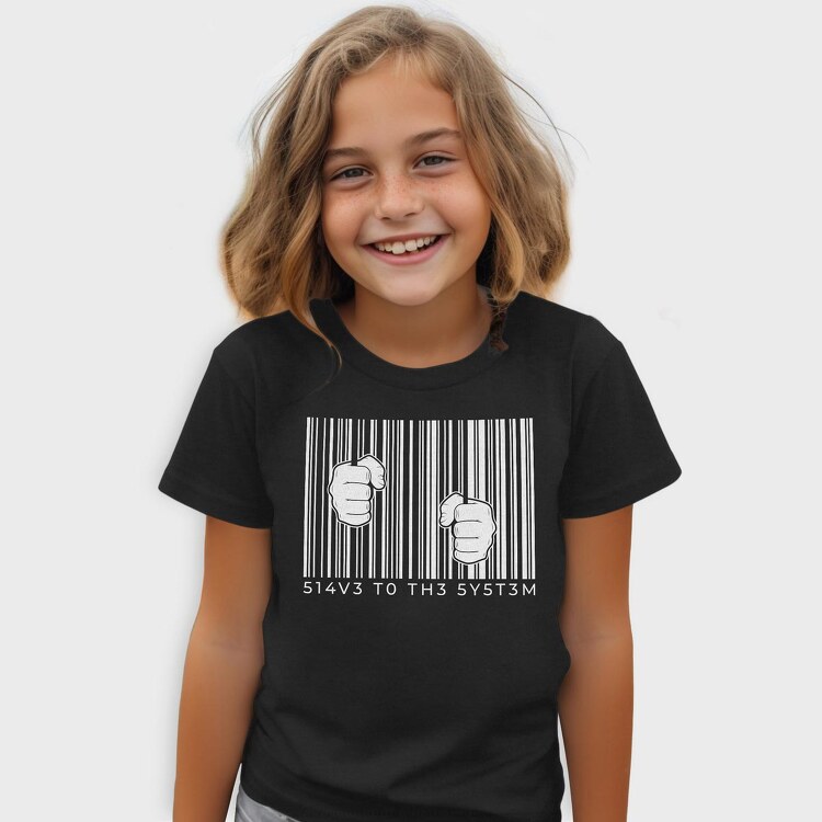 Hands On Barcode, Tricou Copii