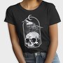 Raven Moon Skull, Tricou Femei