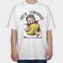 Fresh Lemon Vampire, Tricou Oversize Barbati (Unisex)