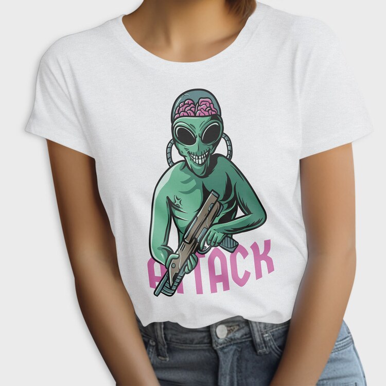 Alien Attack, Tricou Femei