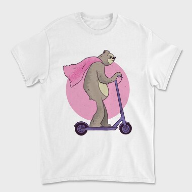 Tricou Barbati (Unisex), Scooter Sloth