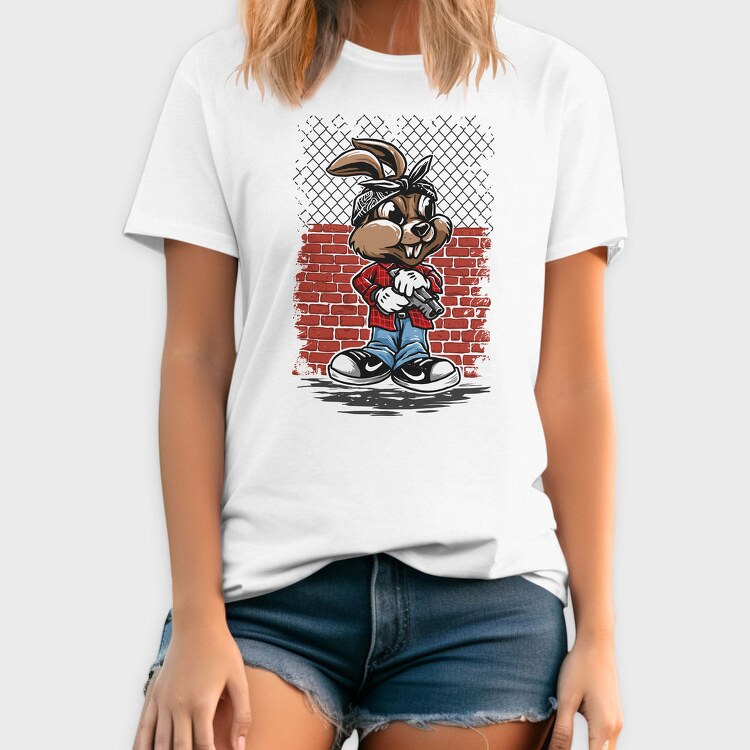 Gangster Bunny, Tricou Barbati (Unisex)