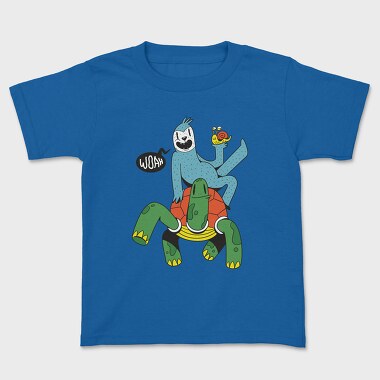 Tricou Copii, Sloth Turtle Snail